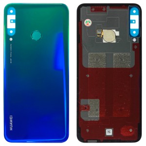 Huawei P40 Lite E - Battery Cover with Adhesive Aurora Blue