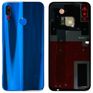 Huawei P20 Lite ANE-LX1 - Battery Cover Original with Camera Lens and Adhesive Blue 