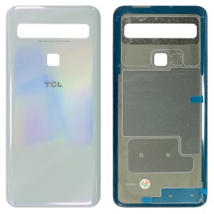 TCL 10L T770H - Battery Cover with Adhesive Arctic White