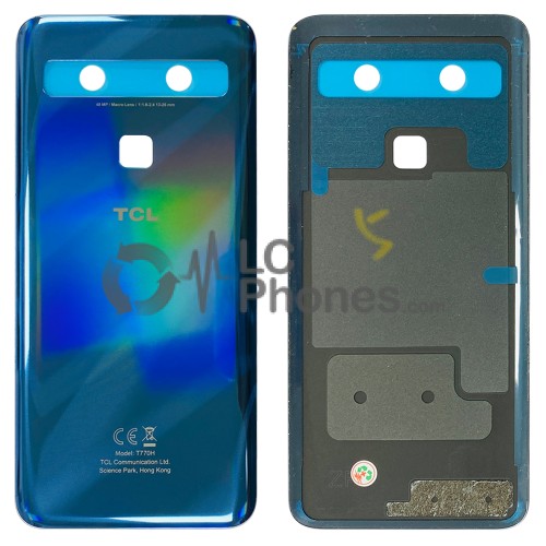 TCL 10L T770H - Battery Cover with Adhesive Mariana Blue