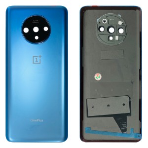 OnePlus 7T - Battery Cover with Adhesive & Camera Lens Glacier Blue