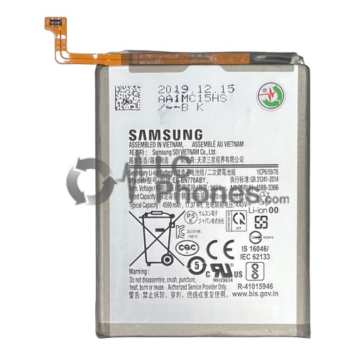 Samsung Galaxy Note 10 Lite N770 - (Original Used) Battery EB-BN770ABY 4500mAh 17.33Wh (No Warranty)