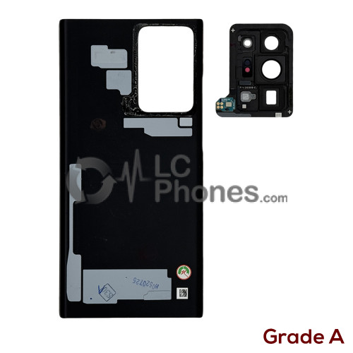 Samsung Galaxy Note 20 Ultra N985 / Note 20 Ultra 5G N986 - Battery Cover Original with Camera Lens and Adhesive Mystic Bronze (Original Used) Grade A