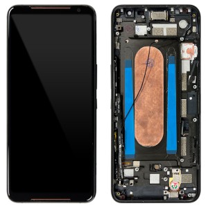 Asus ROG Phone 2 ZS660KL - Full Front Lcd Digitizer With Frame Black