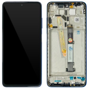 Xiaomi Poco X3 Pro - Full Front LCD Digitizer with Frame Frost Blue 