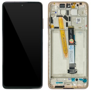 Xiaomi Poco X3 Pro - Full Front LCD Digitizer with Frame Metal Bronze 