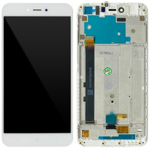 Xiaomi Redmi Note 5A - Full Front LCD Digitizer White 