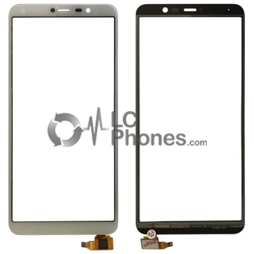 Wiko Y80 - Front Glass White