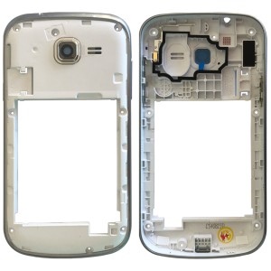 Samsung Galaxy Trend S7560 - Middle Frame Silver