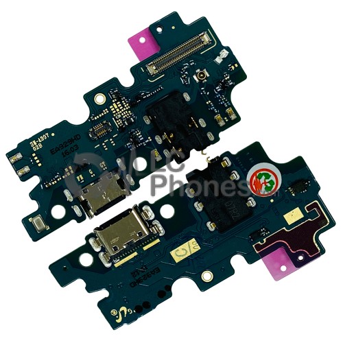 Samsung Galaxy A30s A307F - Dock Charging Connector + Earphone Jack Board < Service Pack >