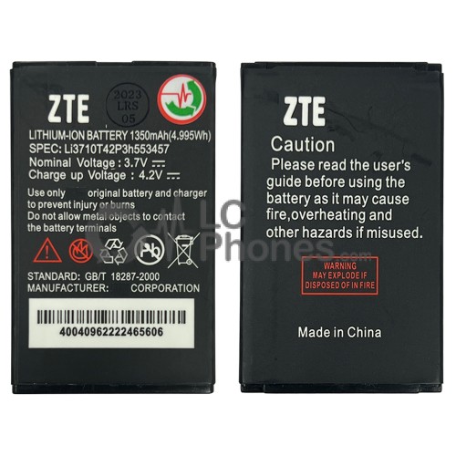 ZTE Blade C370  ( NOS NOVU ) - Battery 2000mAh 7.6Wh 3.8V