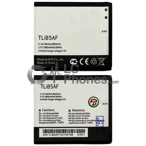 Alcatel One Touch Pop C5 5036  - Battery TLiB5AF 1800mAh 6.66Wh