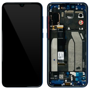 Xiaomi Mi 9 SE - Full Front LCD/ OLED Digitizer With Frame Blue 