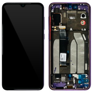 Xiaomi Mi 9 SE - Full Front LCD/ OLED Digitizer With Frame Purple 