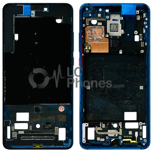 Xiaomi Mi 9T / 9T Pro / Redmi K20 -  LCD / Middle Frame Glaciar Blue (Used Grade A/B)