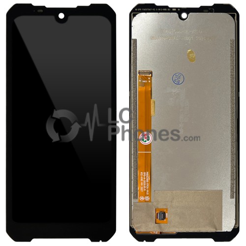 Doogee S58 Pro - Full Front LCD Digitizer Black