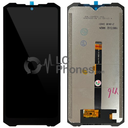 Doogee S96 Pro - Full Front LCD Digitizer Black