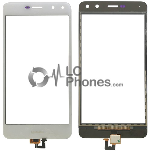 Huawei Ascend Y6 2017 / Nova Young - Front Glass White