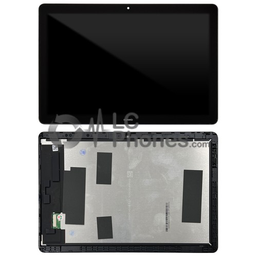 Huawei MediaPad T5 10.1 AGS2-L09 / AGS2-W09 - Full Front LCD Digitizer with Frame Black