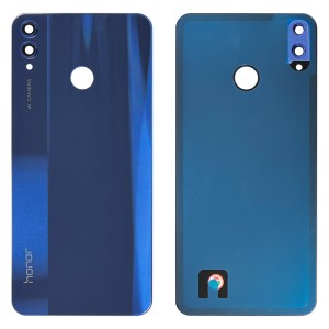 Huawei Honor 8X / Honor View 10 Lite - Battery Cover with Adhesive & Camera Lens Blue