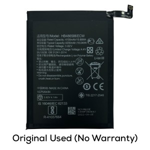 Huawei Mate 30 TAS-L09 / TAS-L29 / P40 Lite -  Battery HB486586ECW 4200mAh 16.04Wh (No Warranty)