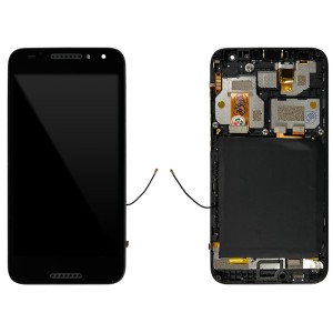 Alcatel A3 5046D - Full Front LCD Digitizer with Frame Black