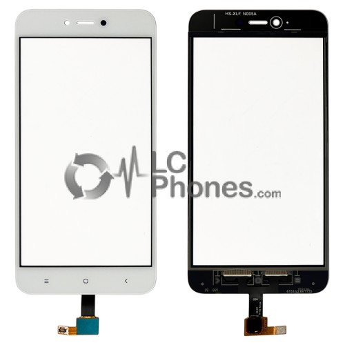 Xiaomi Redmi Note 5A (Low) - Front Glass Digitizer White