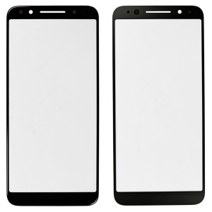 Alcatel 3 5052D - Front Glass Black