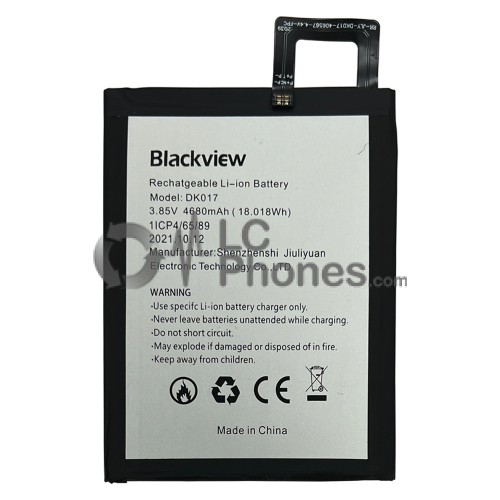 Blackview A80 Pro - Battery DK017 4680mAh 18.018Wh