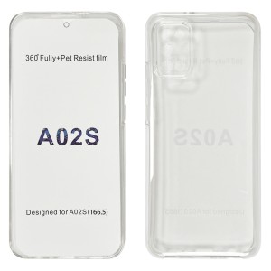 Samsung Galaxy A02S A025 - 360 TPU Protection Case Clear