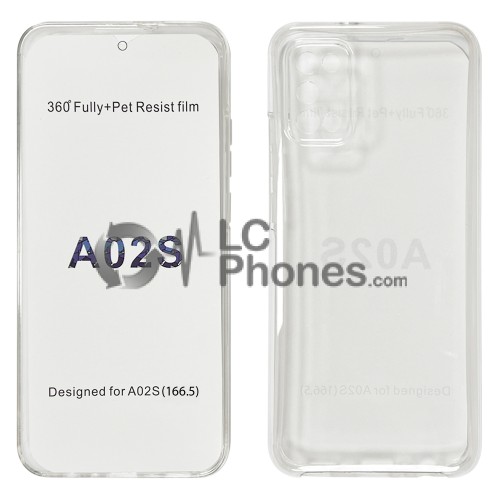 Samsung Galaxy A02S A025 - 360 TPU Protection Case Clear