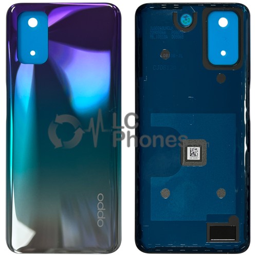 OPPO A72 CPH2067 / A92 CPH2059 - Battery Cover with Adhesive Sky Blue