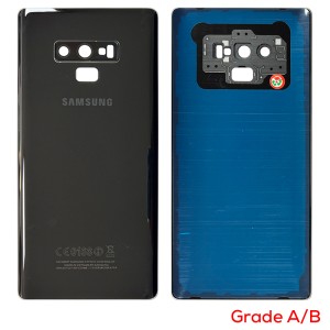 Samsung Galaxy Note 9 N960 - Original Battery Cover Black with Camera Lens  Grade A/B