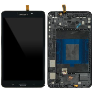 Samsung Galaxy Tab 4 7.0 T230 - Full Front LCD Digitizer With Frame Black