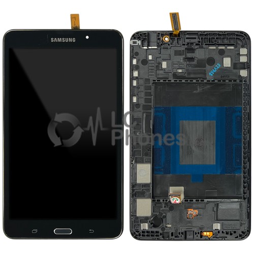 Samsung Galaxy Tab 4 7.0 T230 - Full Front LCD Digitizer With Frame Black