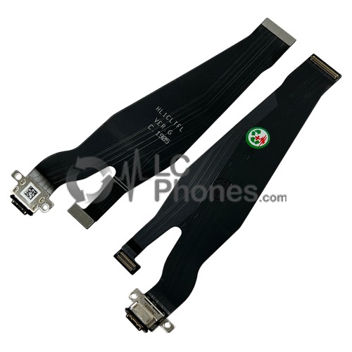 Huawei P20 Pro CLTL29 CLTL09 - Dock Charging Connector + Mainboard Flex Cable < Service Pack >