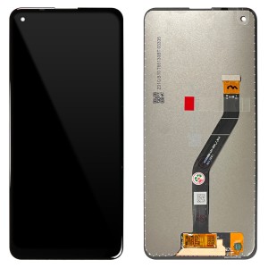 Wiko View 5 - Full Front LCD Digitizer  With Frame Black