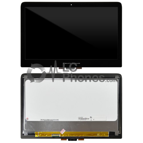 HP Spectre X360 13.3 inch - Full Front LCD Digitizer Black