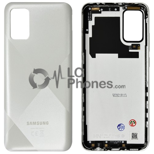 Samsung Galaxy A02s A025 - Back Housing Cover White  < Service Pack >