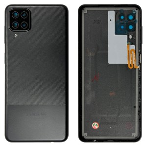 Samsung Galaxy A12 A125 / A12s A127 / A12 Nacho - Back Housing Cover Black 