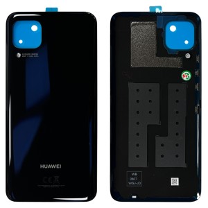 Huawei P40 Lite - Battery Cover with Adhesive Black 