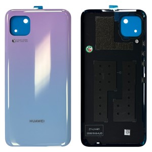 Huawei P40 Lite - Battery Cover with Adhesive Light Pink/Blue 