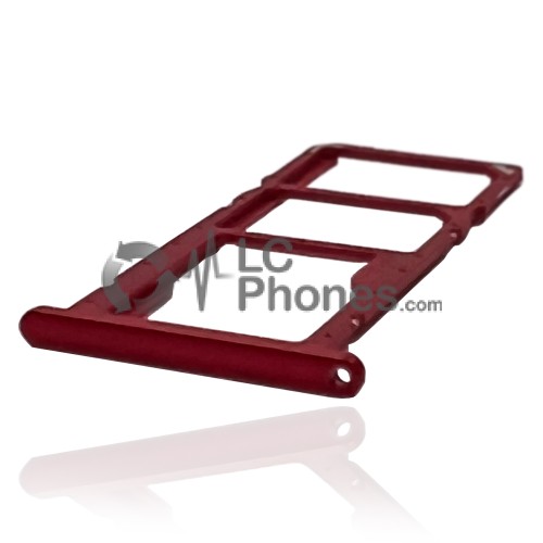 Samsung Galaxy A02s A025 - Sim Tray Holder Red