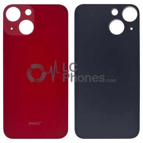 iPhone 13 Mini - Battery Cover with Big Camera Hole Red