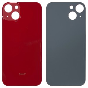 iPhone 13 - Battery Cover with Big Camera Hole Red
