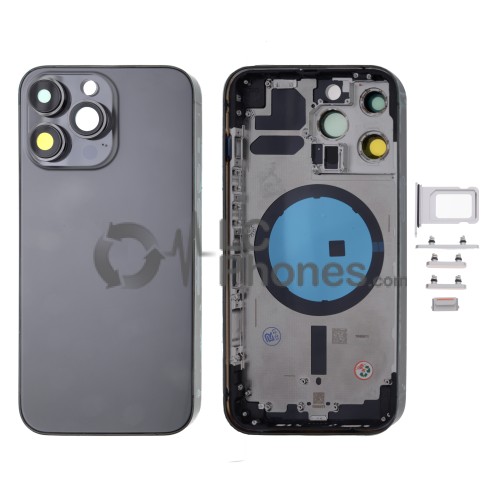 iPhone 13 Pro - Back Housing Cover with Buttons Graphite