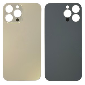 iPhone 13 Pro Max - Battery Cover with Big Camera Hole Gold