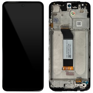 Xiaomi Redmi Note 10 5G - Full Front LCD Digitizer with Frame Graphite Gray 