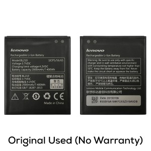 Lenovo A536 -  Battery BL210 2000mAh 7.4Wh (No Warranty)