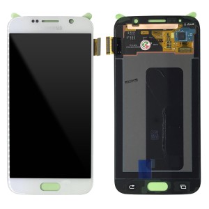 Samsung Galaxy S6 G920F - Full Front LCD Digitizer White 
